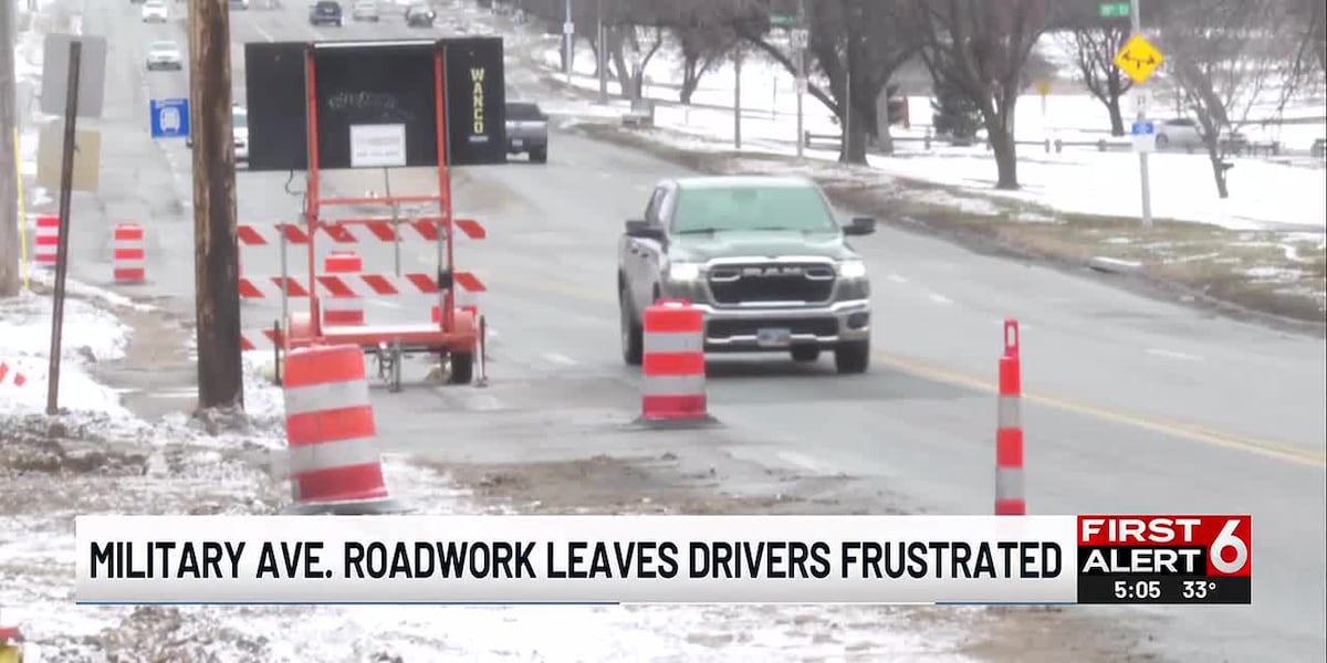 Armour Rd Closure Military Road closure in northwest Omaha raises concerns for residents ...