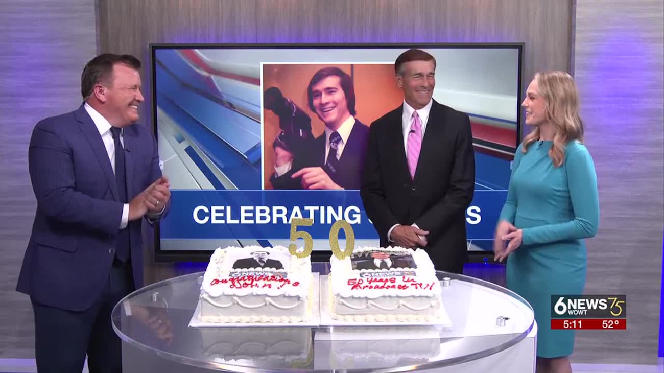 Wowt Reporters 6 News WOWT Anchor John Knicely celebrates 50 years in broadcasting