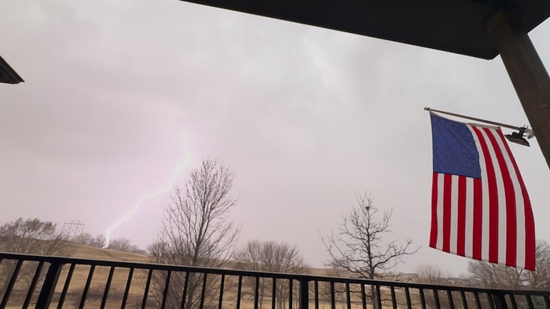 Viewer Barrett McCune sent us this photo of lightning on Friday, March 14, 2025. If you have...