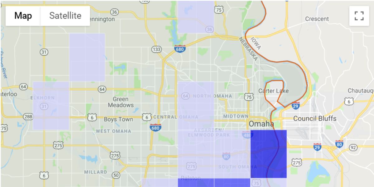 Oppd Coverage Map OPPD says power being restored after outage affecting 4,000 customers