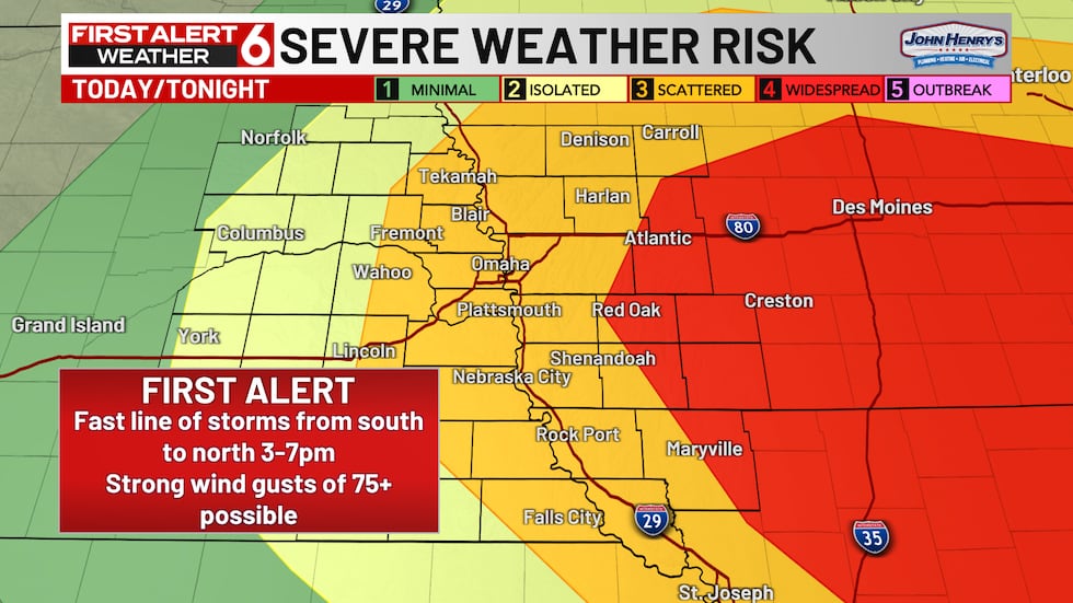 Severe Risk Friday Afternoon