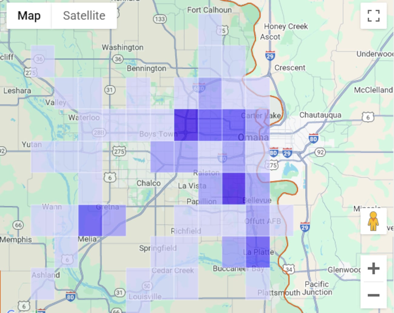 Oppd Inspector Map Omaha area deals with power outages, high winds as blizzard pushes through
