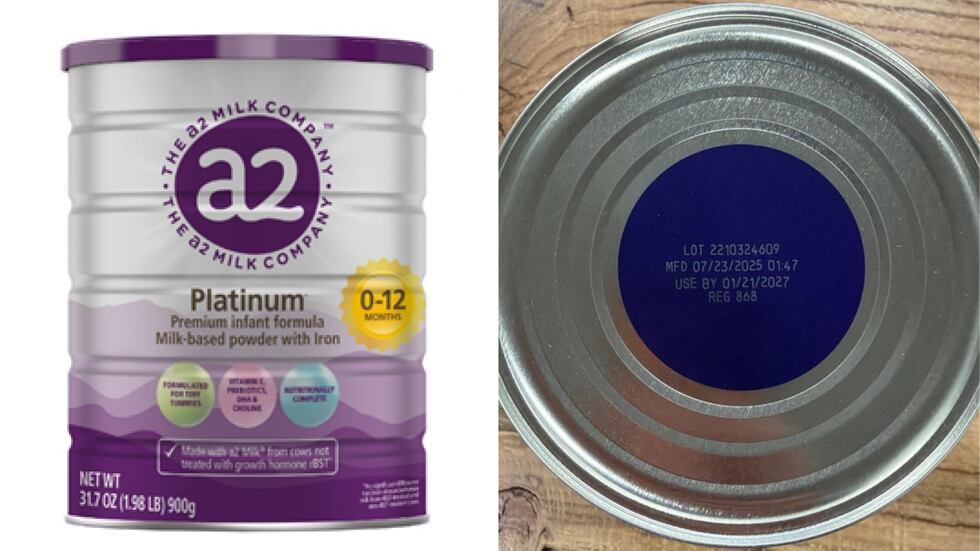The a2 Milk Company said its a2 Platinum Premium Infant Formula may contain cereulide, which...