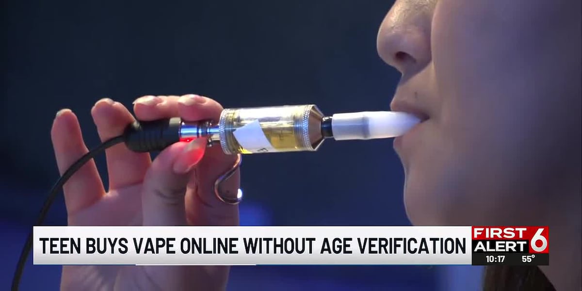 Teen buys vape online without age verification Teen buys vape online without age verification