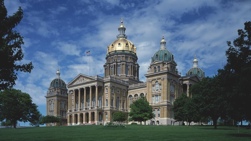 Iowa State Capitol, Des Moines.