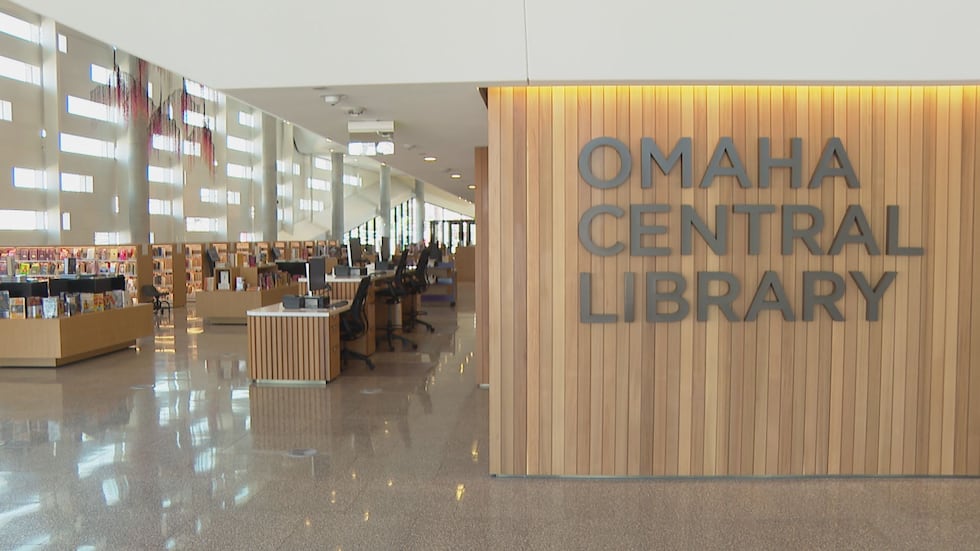 오마하 중앙도서관 외부 전경