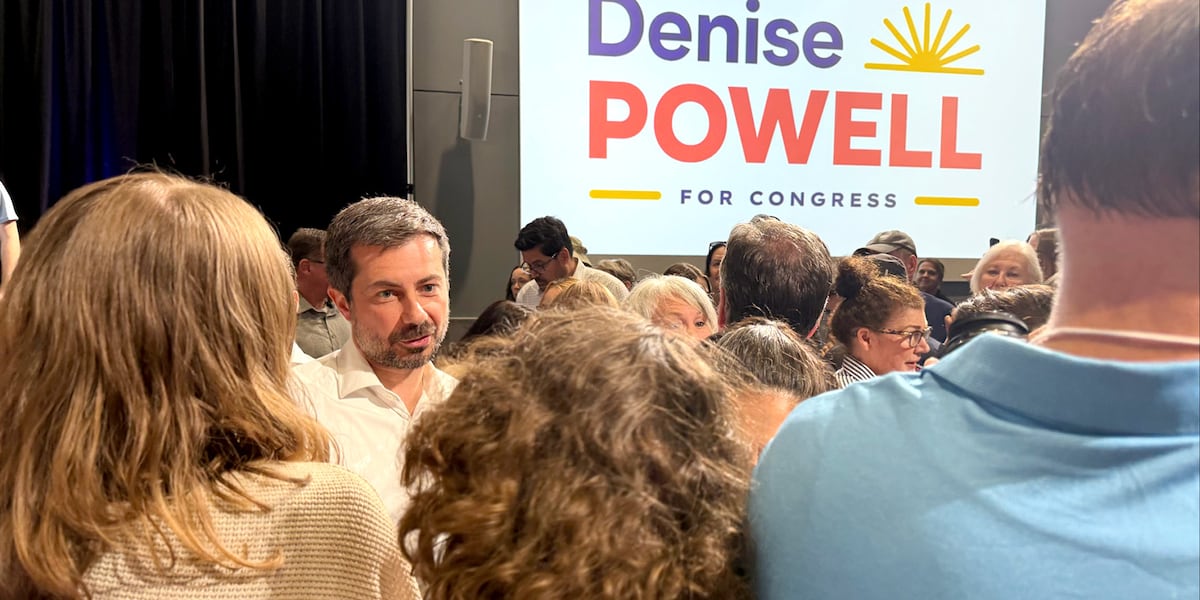 Pete Buttigieg Just Fired Up the Crowd for Denise Powell in Omaha—Why? Pete Buttigieg Just Fired Up the Crowd for Denise Powell in Omaha—Why?