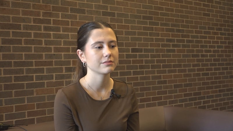 Iryna Hodun, a third year student at the University of Northern Iowa from Ukraine, has gone...