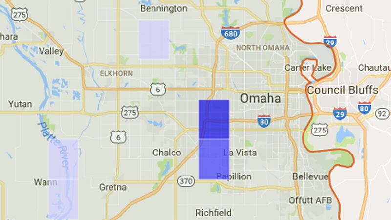 Oppd Coverage Map OPPD restores power after morning outage