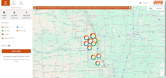 Nppd Map OPPD to install 400,000 smart meters and rollout new interactive map