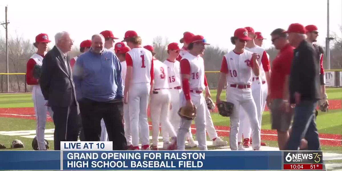 Ralston High School celebrates opening of new baseball field
