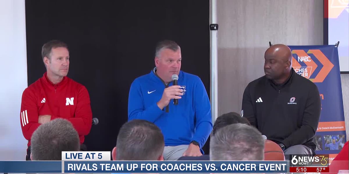 Creighton, Nebraska, UNO men’s basketball coaches rally against cancer Creighton, Nebraska, UNO men’s basketball coaches rally against cancer