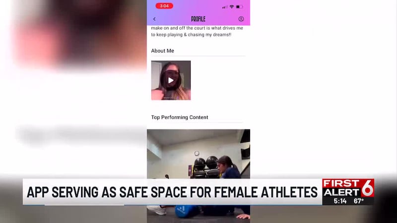 Two Nebraska parents created a new app for young female athletes to get mentorship.