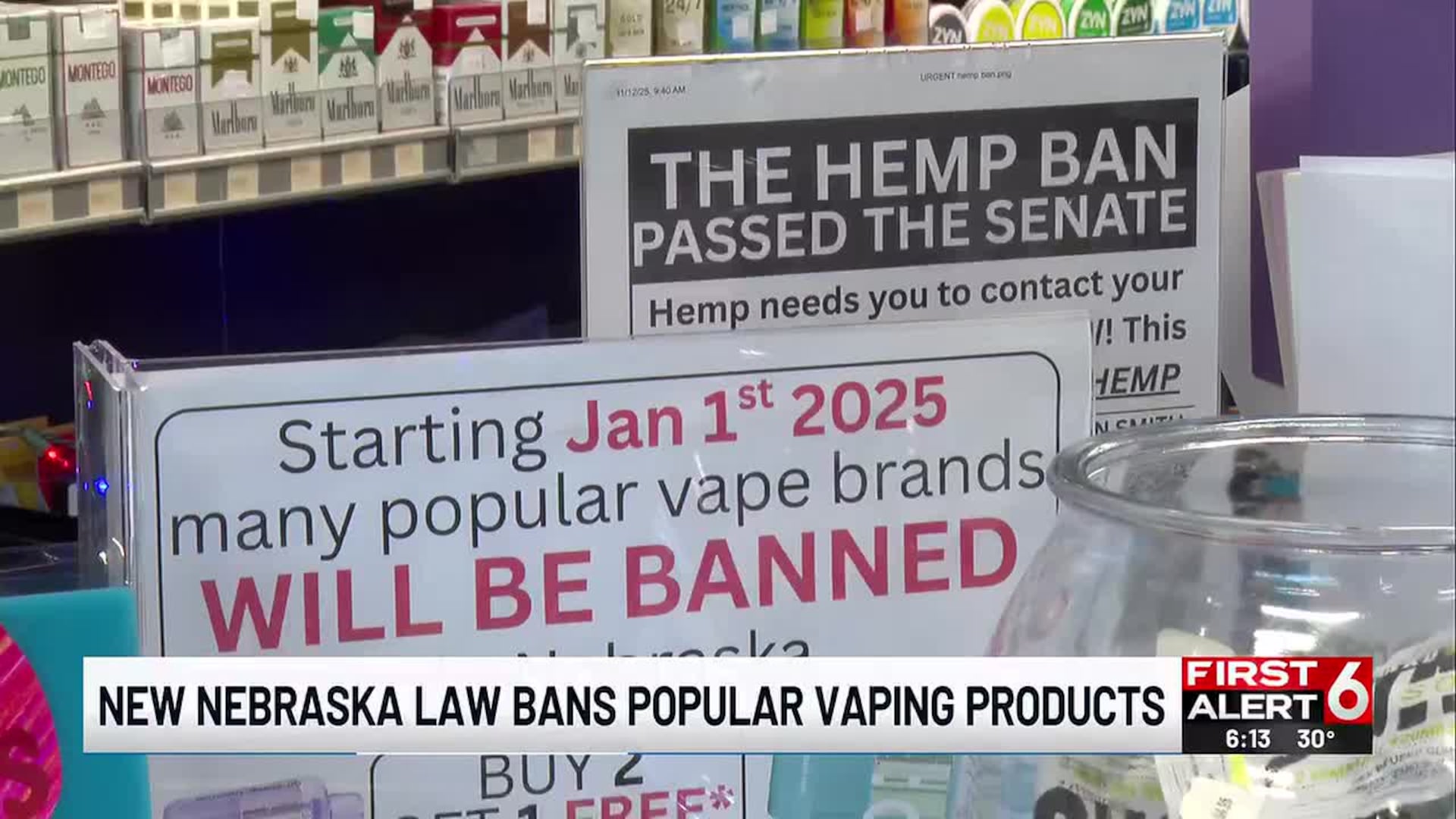 New Nebraska law bans popular vaping products New Nebraska law bans popular vaping products