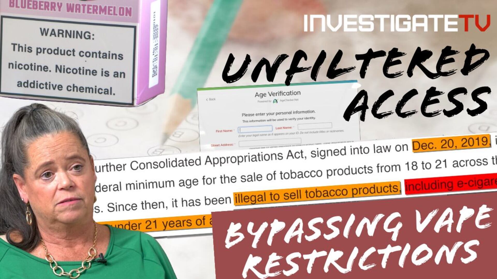 did they change the tobacco age back to 18 21 Is Law of the Land: Raising the Minimum Sales for All Tobacco Products 21 Tobacco age should be lowered