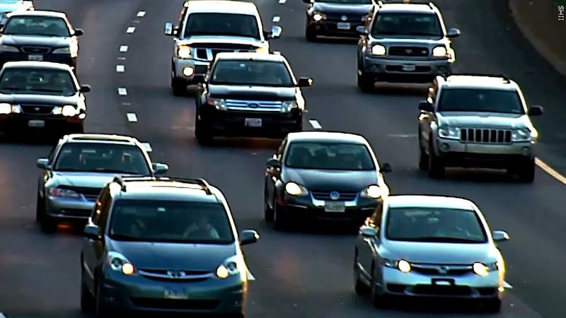 County officials said the route will be closed from 4 a.m. to 2 p.m. Sunday.