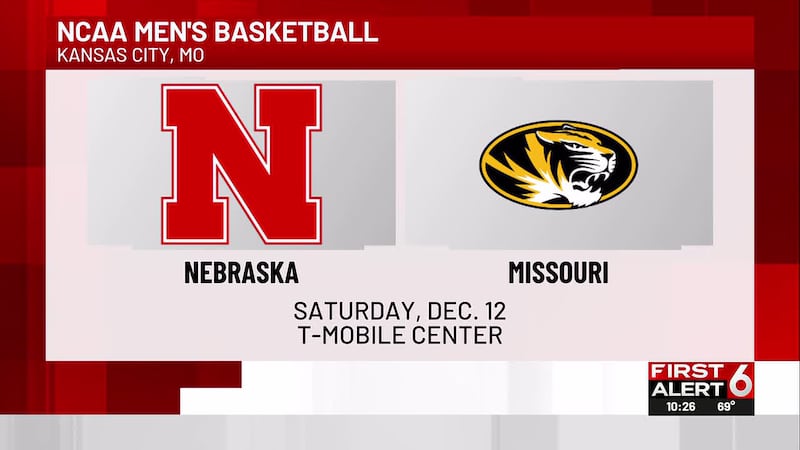 The Huskers and Tigers will play Dec. 12, 2026.