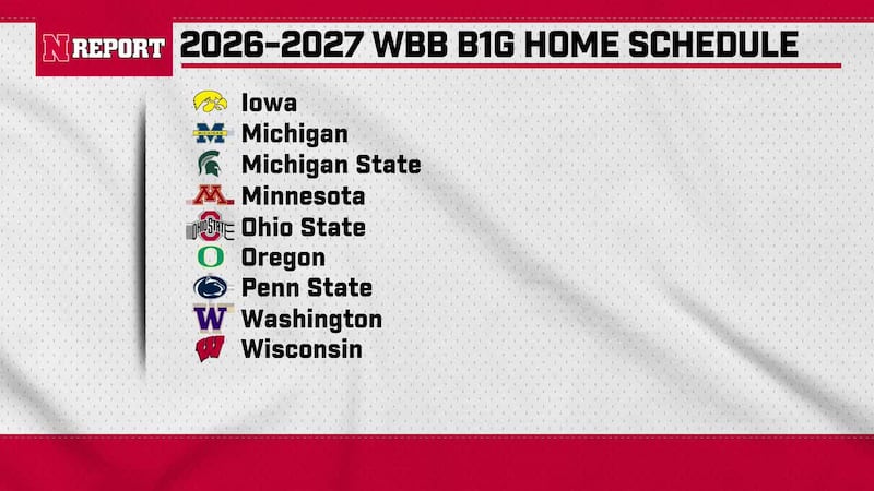 The Big Ten announced its full slate of home and away opponents for the 2026-27 women’s...
