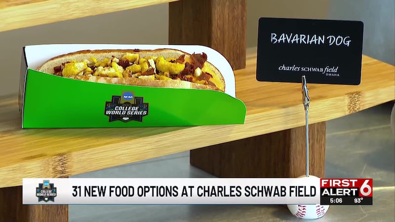 There are 31 new food items on the menu for fans of this year’s College World Series.