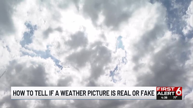 Many photos and videos like the one on the right are circulating online.