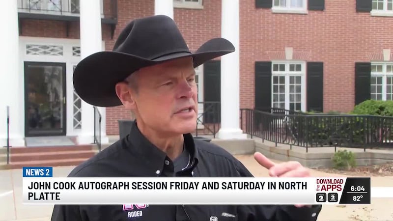 Husker fans will have a chance to meet coaching legend John Cook at the Buffalo Bill Rodeo on...