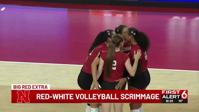 Red beat White in the Huskers' fall scrimmage.