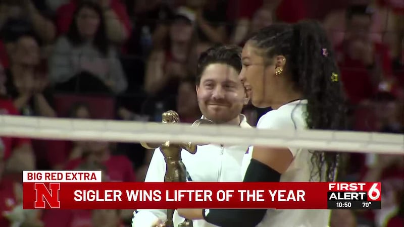 Nebraska's sophomore outside hitter won offseason MVP.