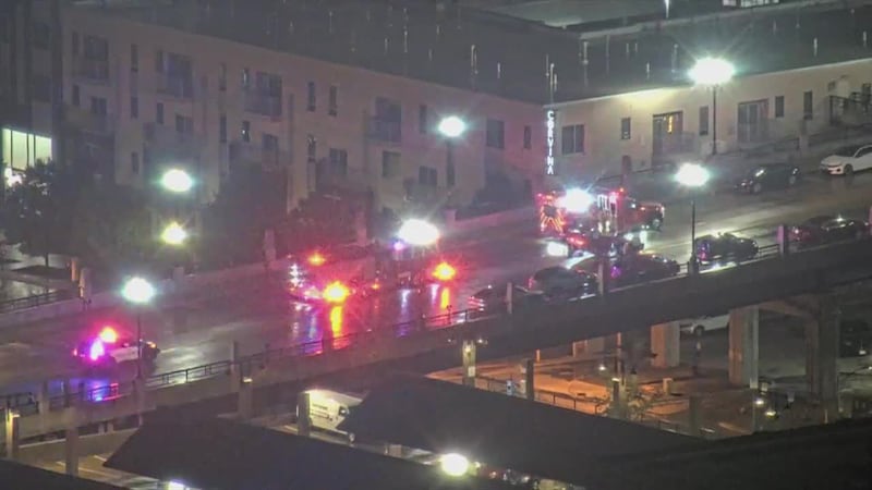 One person is in the hospital after a rollover crash in the Old Market area in Omaha.