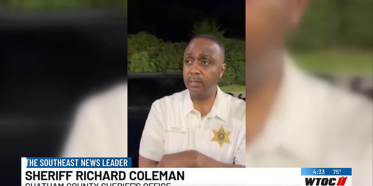 Coverage image for: Chatham County Sheriff announces manhunt for suspect