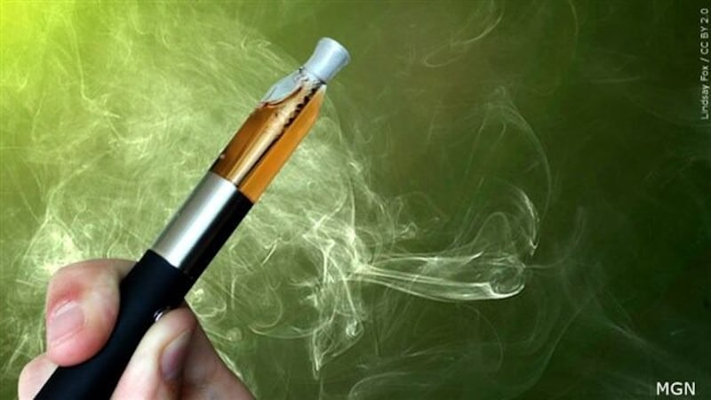 Some Omaha students got a hands-on lesson on the health hazards of smoking and vaping.