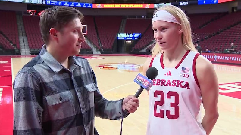 Sports on 6's Mason Kern goes 1-on-1 with Nebraska G Britt Prince after Creighton win.