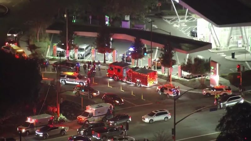 The wounded were taken to a hospital, police said.